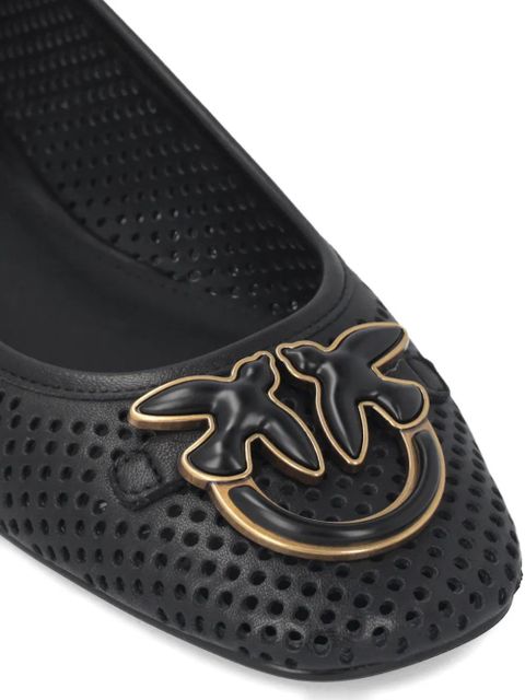 PINKO Love Birds ballet flats - Black