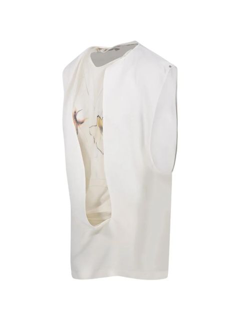 Sportmax floral-print top - Neutrals