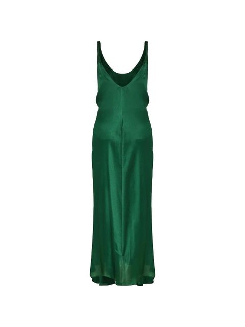 JW Anderson scoop-neck midi dress - Green - zdjęcie produktu nr 2