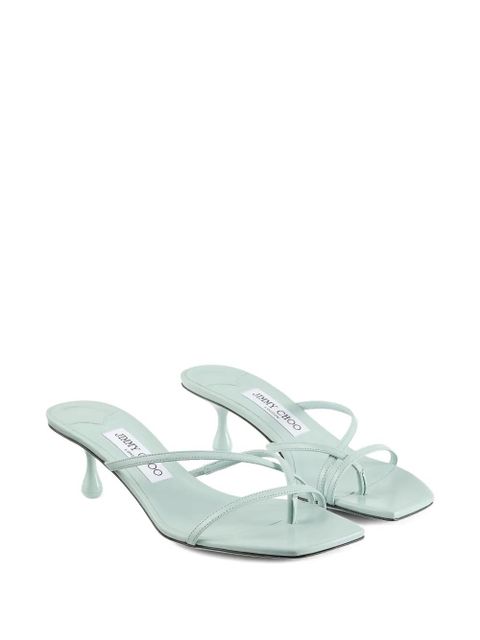 Jimmy Choo 50mm Etana mules - Green - zdjęcie produktu nr 2