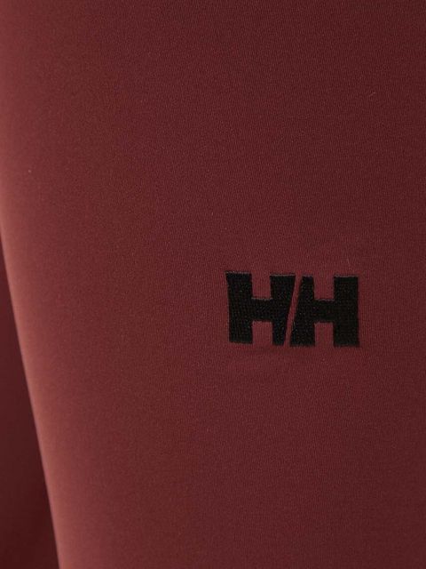 Helly Hansen legginsy sportowe Roam damskie kolor bordowy gładkie 63183