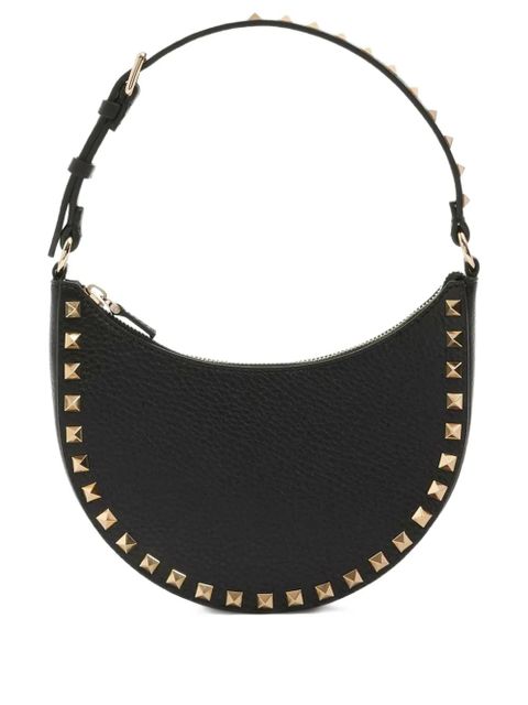 Valentino Garavani mini Rockstud Hobo bag - Black - zdjęcie produktu nr 1