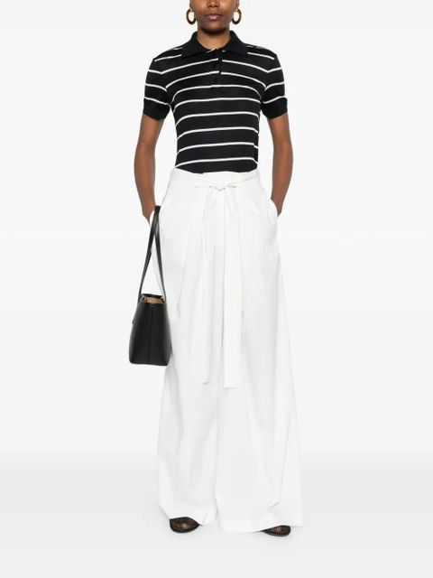 Max Mara striped polo top - Blue - zdjęcie produktu nr 2