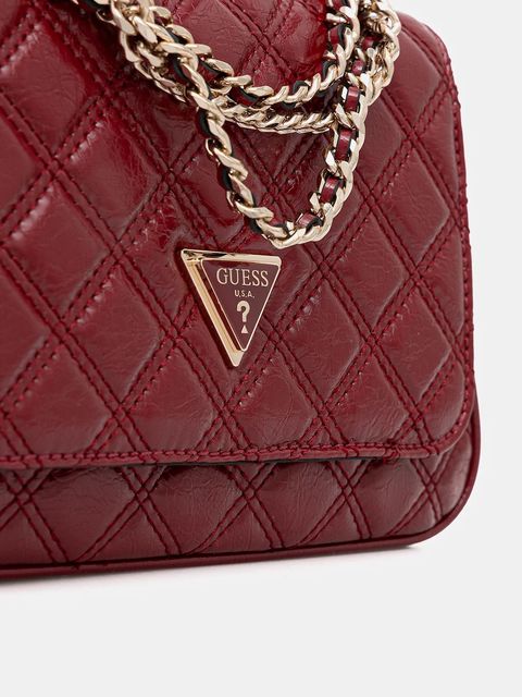 Guess torebka GIULLY kolor czerwony HWTT96 73190