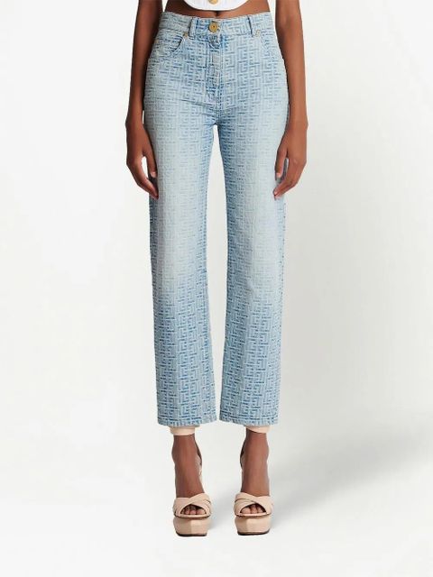Balmain high-rise jeans - Blue