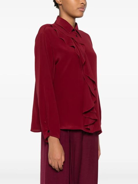 Victoria Beckham silk shirt - Red