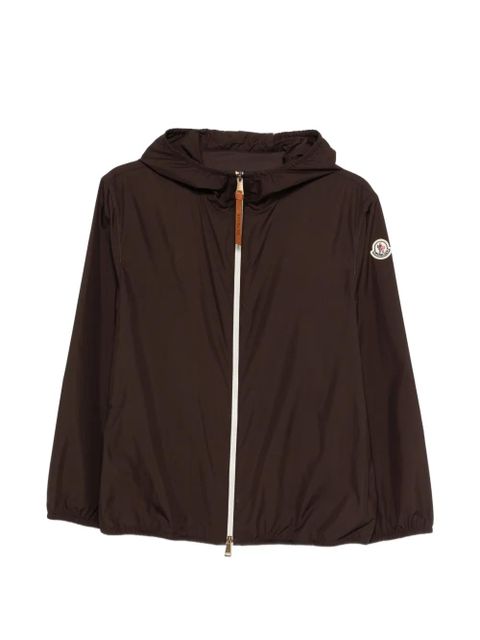 Moncler hooded bomber jacket - Brown - zdjęcie produktu nr 1
