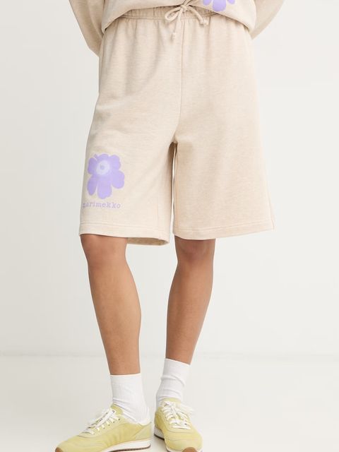 Marimekko szorty dresowe damskie bawełniane - zdjęcie produktu nr 2