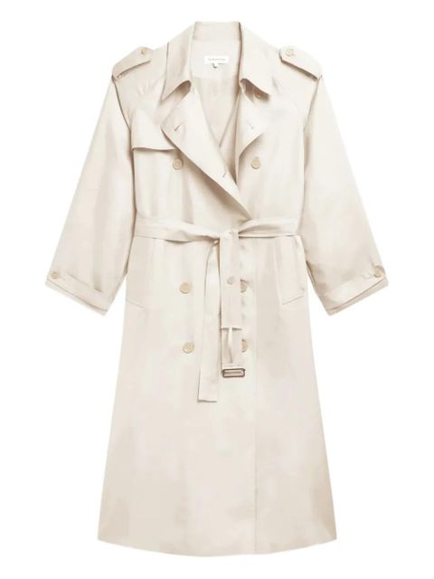 The Frankie Shop Veyron double-breasted trench coat - Neutrals - zdjęcie produktu nr 1