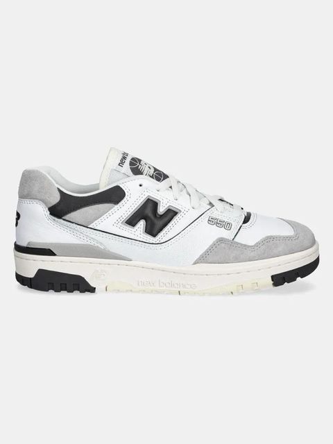 New Balance sneakersy skórzane 550 kolor biały BB550GWB - zdjęcie produktu nr 2