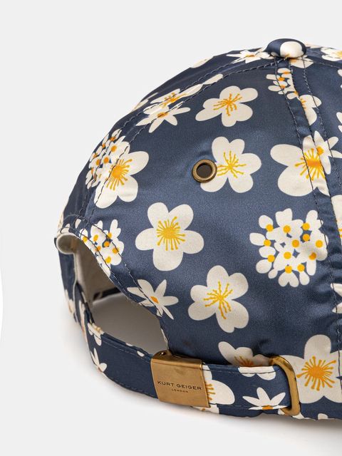 Kurt Geiger London czapka z daszkiem KENSINGTON kolor granatowy 2094386229