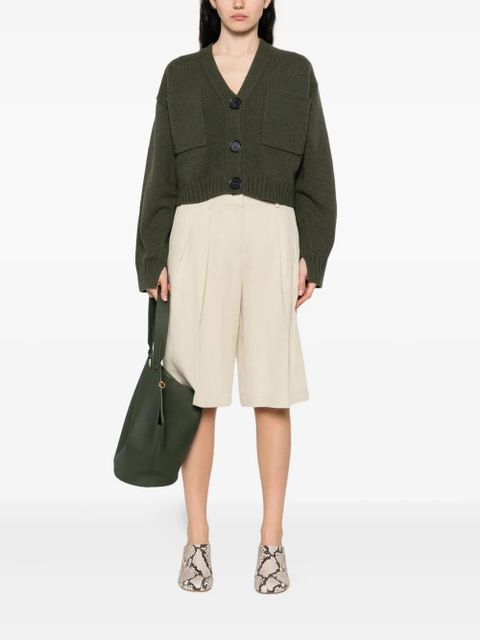 Proenza Schouler Sofia buttoned pocket cardigan - Green - zdjęcie produktu nr 2