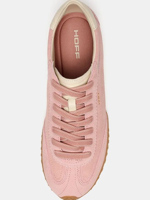 Hoff sneakersy zamszowe BRIDGE FL ROSE