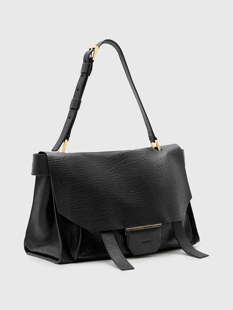 AllSaints torebka skórzana URSA - zdjęcie produktu nr 2