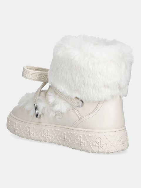Guess śniegowce UNESSA kolor biały FLFUEK FUR10