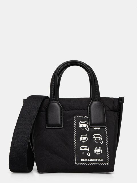 Karl Lagerfeld torebka kolor czarny A1W30229 - zdjęcie produktu nr 1