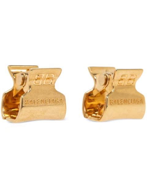 Balenciaga Holli Xs hair clips (set of two) - Gold