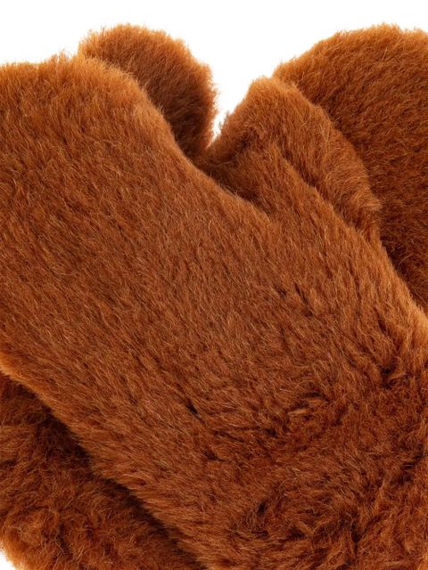 Max Mara detachable-strap gloves - Brown