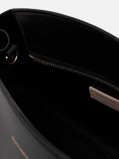 Coccinelle torebka skórzana TYLDE kolor czarny E1 U7K 12 01 01