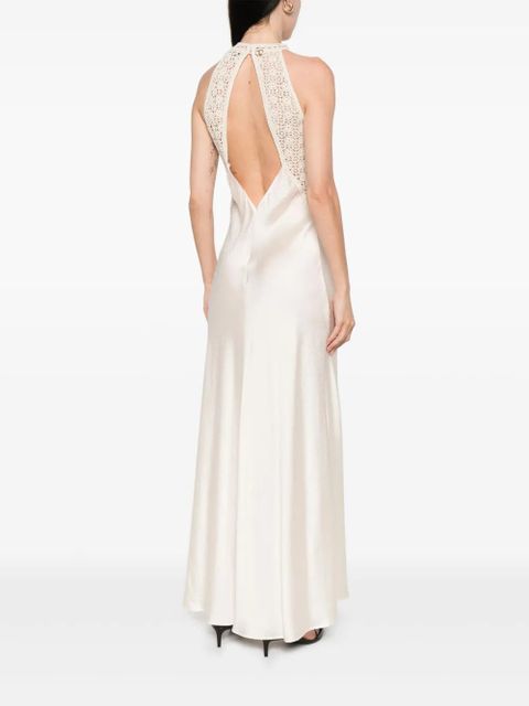 TWINSET panelled maxi dress - Neutrals