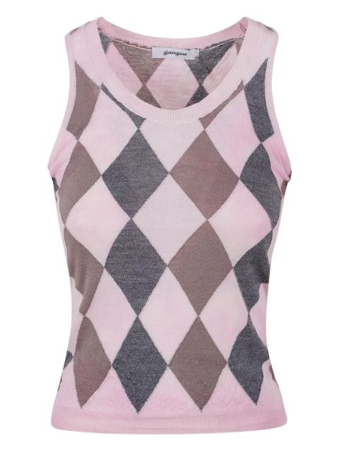 Gimaguas argyle rory top - Pink - zdjęcie produktu nr 1