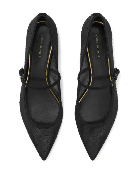 Tory Burch Mary Jane ballerina shoes - Black