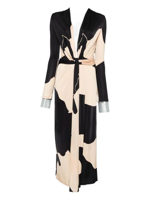 Johanna Ortiz Oasis midi dress - Neutrals