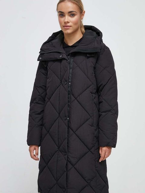 Didriksons kurtka damska kolor czarny zimowa - zdjęcie produktu nr 2