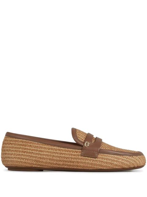 Gianvito Rossi Giorgia loafers - CUCU CUOIO+CUOIO - zdjęcie produktu nr 1