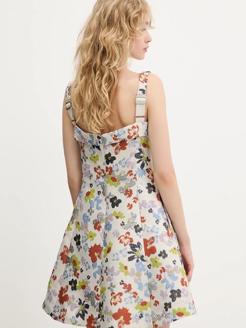 Stine Goya sukienka kolor szary mini rozkloszowana SG-PF25-D141-2269 - zdjęcie produktu nr 2