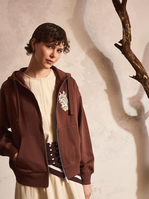 Medicine bluza rozpinana z kapturem damska - zdjęcie produktu nr 1