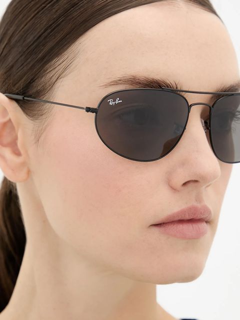 Ray-Ban okulary przeciwsłoneczne kolor czarny 0RB3945