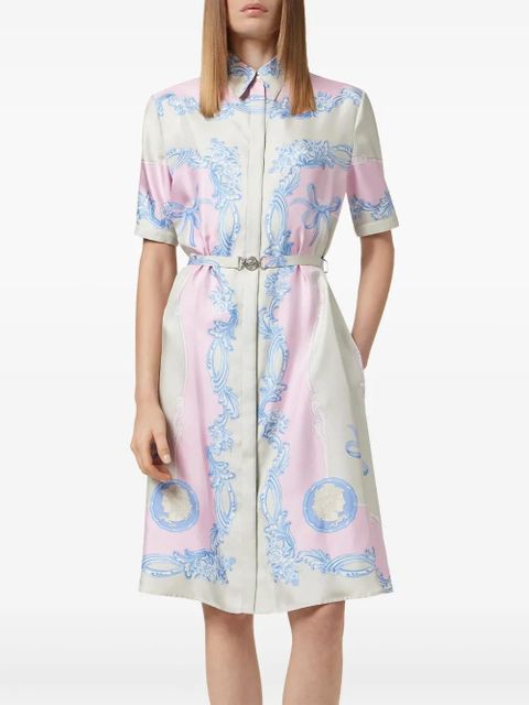 Versace Cameo midi shirt dress - White - zdjęcie produktu nr 2