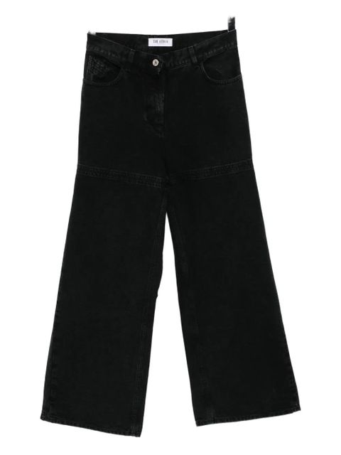 The Attico cut-out jeans - Black - zdjęcie produktu nr 1