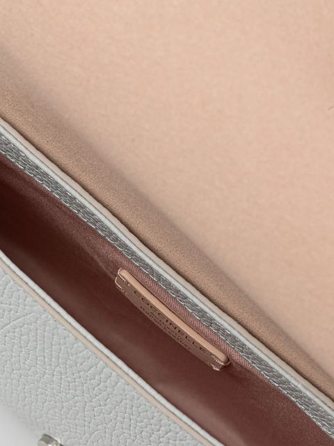 Coccinelle torebka skórzana kolor szary E5 QBB 52 01 01