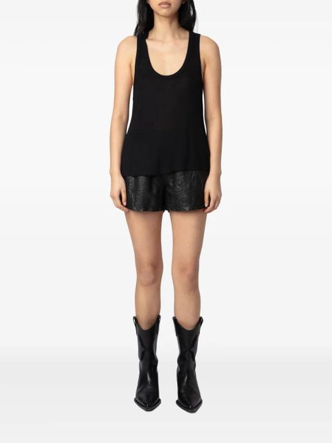 Zadig&Voltaire Bianca tank top - Black - zdjęcie produktu nr 2