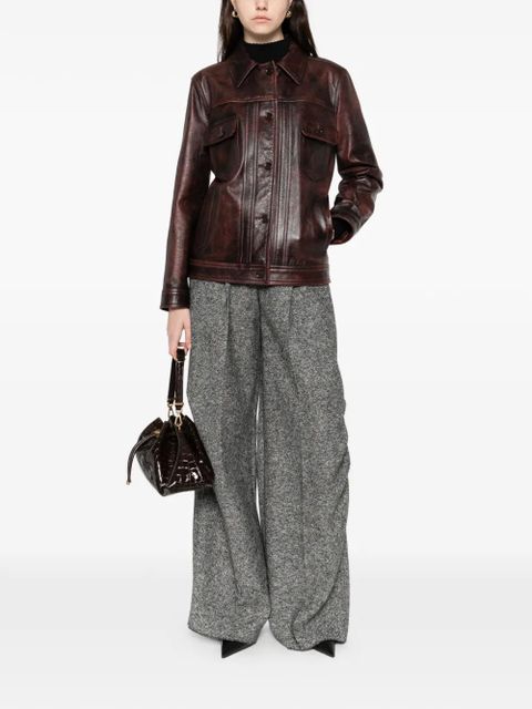 Dolce & Gabbana flap-pocket jacket - Brown - zdjęcie produktu nr 2