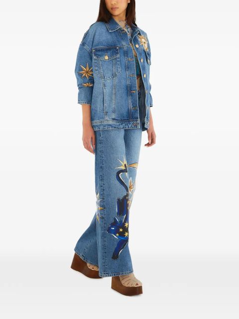 FARM Rio sun star graphic jacket - Blue - zdjęcie produktu nr 2