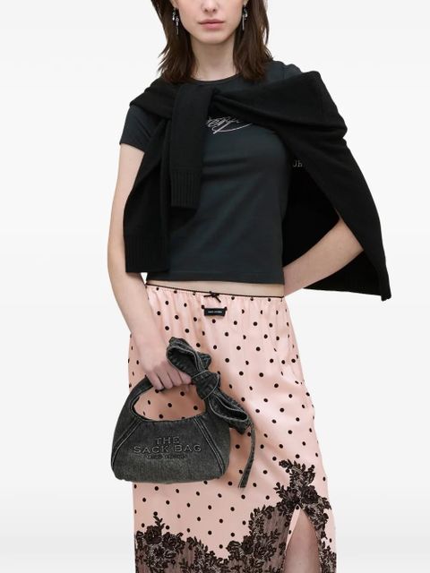 Marc Jacobs mini bow-detail tote bag - Black