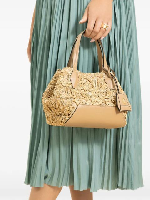 Jimmy Choo mini Diamond tote bag - Neutrals