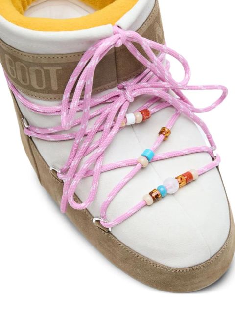 Moon Boot logo-detail boots - Brown