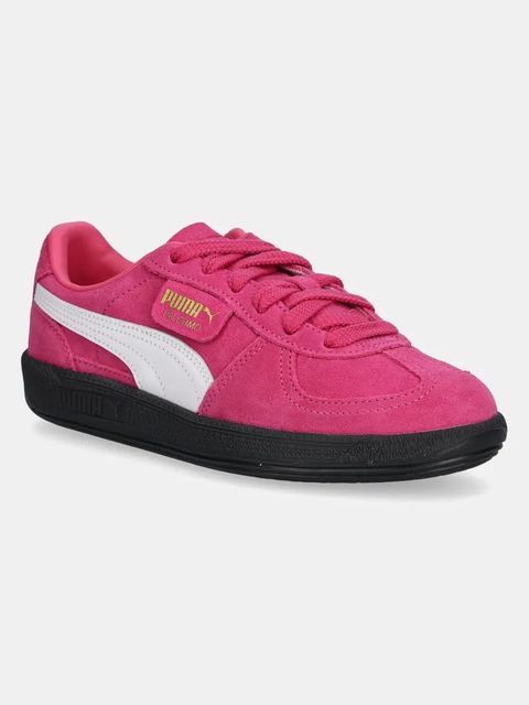 Puma sneakersy zamszowe Palermo Cobalt Glaze kolor różowy 396463 - zdjęcie produktu nr 1