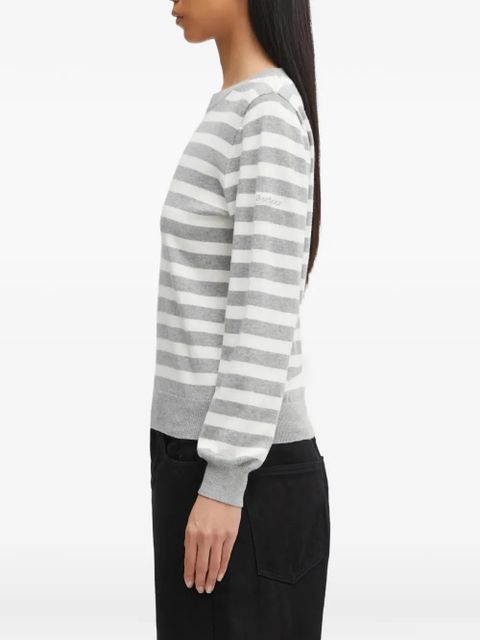 Barbour Lois striped sweater - Grey
