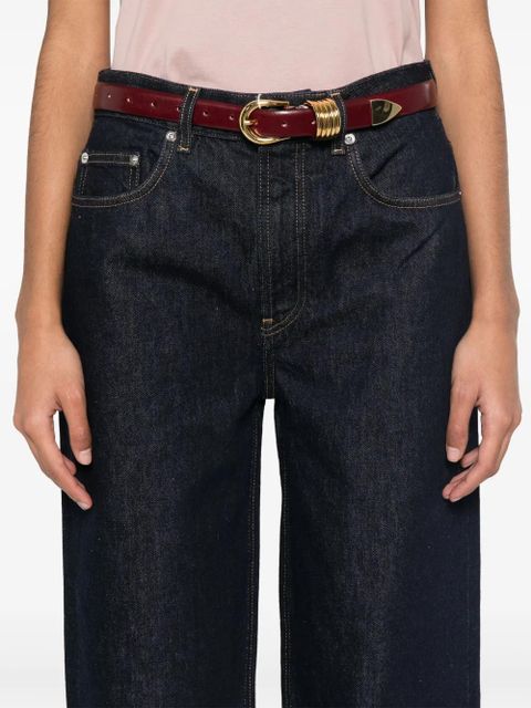 LouLou de Saison Samur straight-leg jeans - Blue