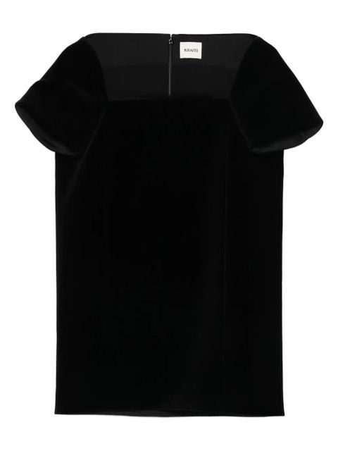 KHAITE Benji mini dress - Black - zdjęcie produktu nr 1
