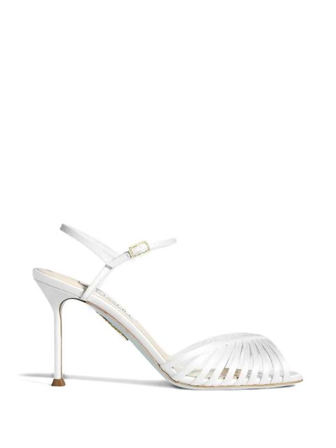 Aquazzura Hold Me white sandals - zdjęcie produktu nr 1