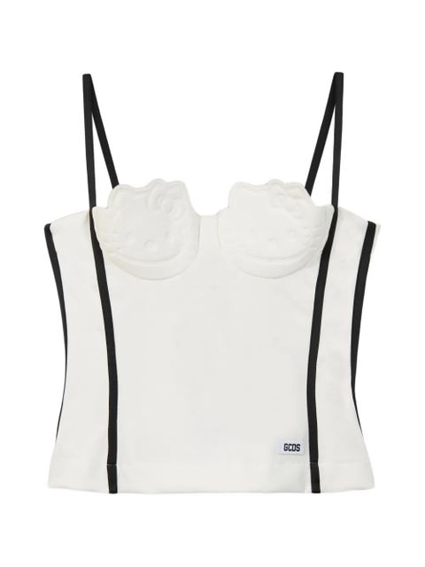 GCDS x Hello Kitty strappy top - White - zdjęcie produktu nr 1