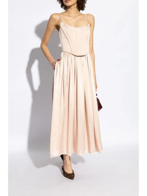 Gianvito Rossi leopard-print pointed sandals - Brown