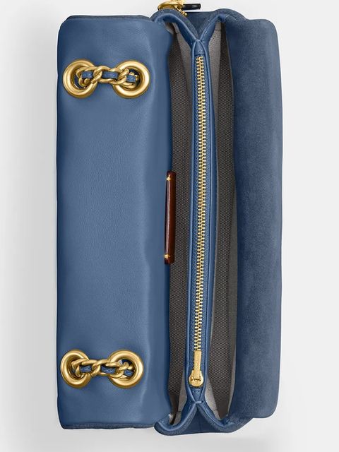 Coach torebka zamszowa Tabby