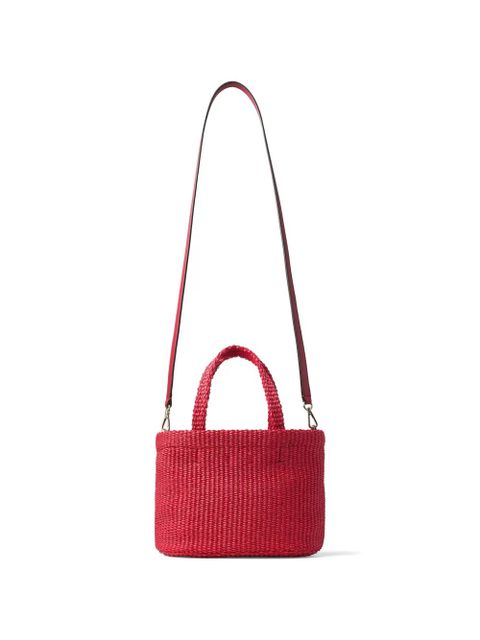 Jimmy Choo Beach East-West top handle mini bag - Red - zdjęcie produktu nr 2